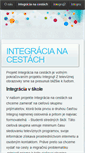 Mobile Screenshot of integruj.sk